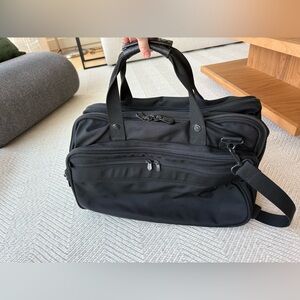 Briggs & Riley Overnight Travel Dual Zip Weekender Duffle Bag Black